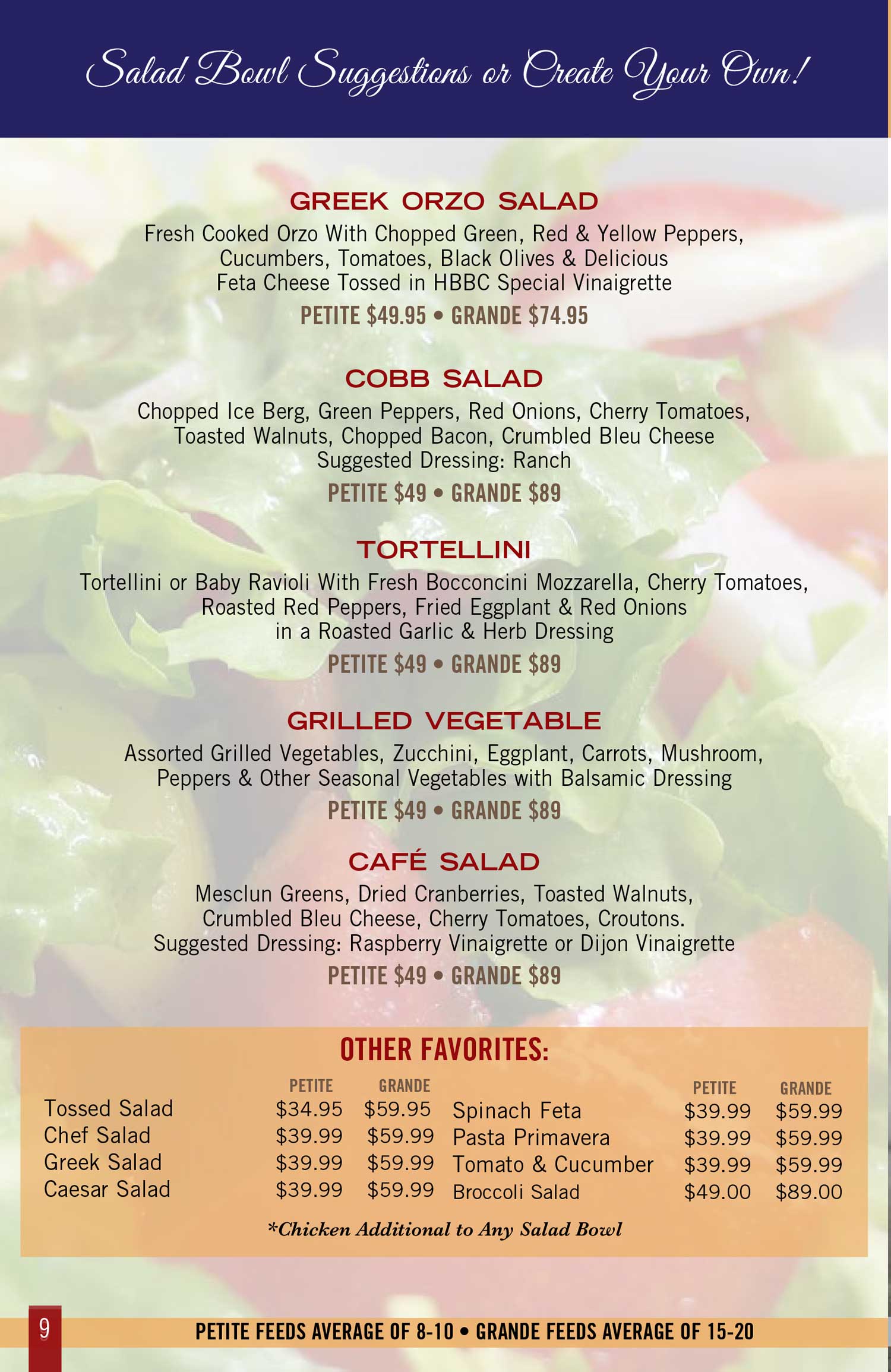 Howard Beach Bagel Cafe Menu